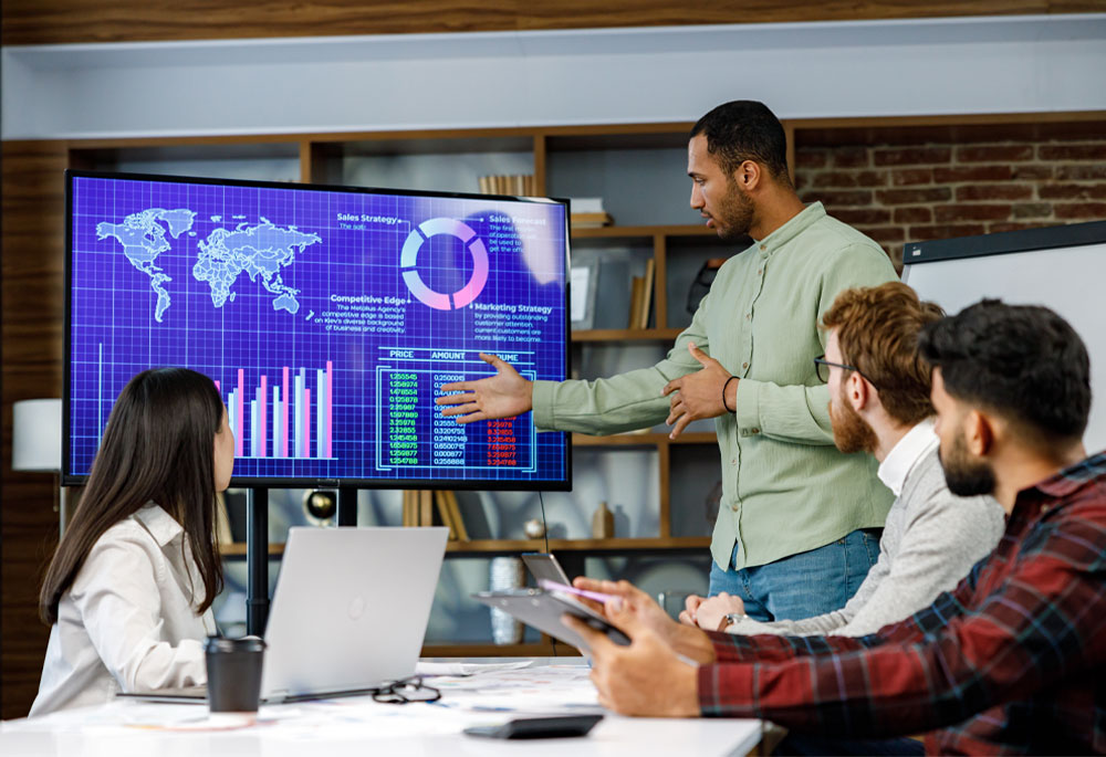 Group working with software